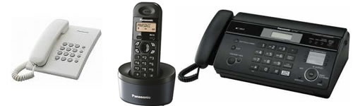 Telefonos y fax Panasonic